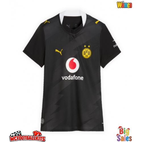 Borussia Dortmund Daniel Svensson #24 Replica Away Stadium Shirt for Women 2026-27 Short Sleeve